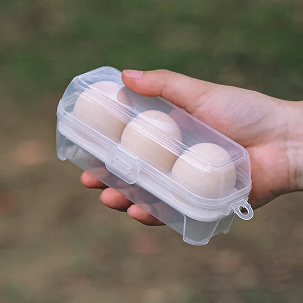 30 Grids Egg Storage Box Chicken Egg Storage Container with Handle Egg Tray Organizer Household Egg Holder for Refrigerator