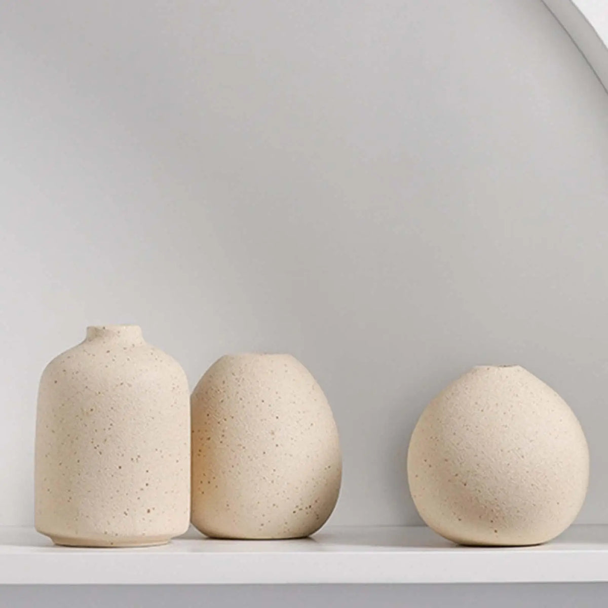 Modern Flower Vases Floral Arrangements Decorative Vases Boho Ceramic Vase for Entryway Dinner Living Room Kitchen Decoration