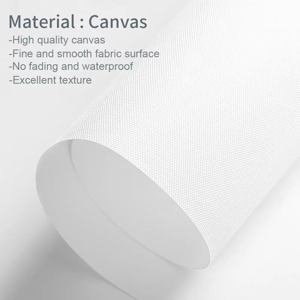 1pc Frameless Modern Abstract Wave Art Canvas Poster, Cuadros No Frame, for Bedroom and Living Room Decoration Wall Art