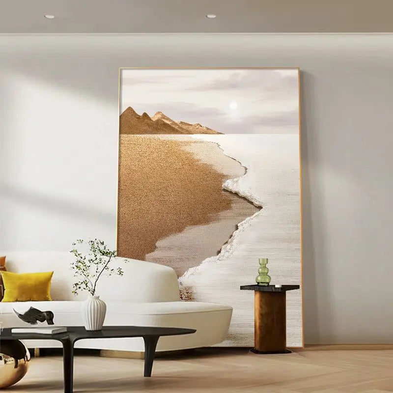 Living Room Framed Wall Painting Abstract Art Wall Paintings Interior Sofas Decorative Ornaments Modern Room Decor Painting