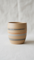 Taza de cerámica esmaltada