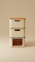Organizador apilable para despensa